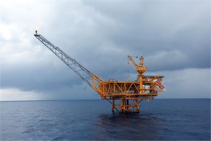 Giàn khai thác Mộc Tinh thuộc dự án Biển Đông 01